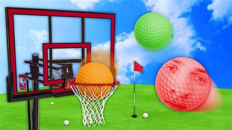 Ultimate Golf Ball Slam Dunk Golf With Friends Youtube