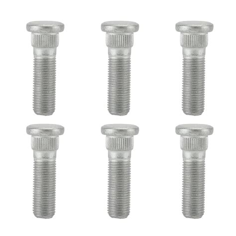 6pcs Front Wheel Stud Kit Fit For Nissan Patrol GQ Y60 GU Y61 MQ Ford