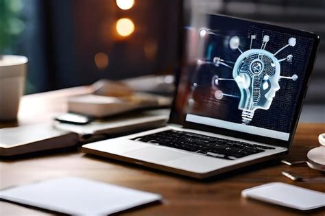 Premium Photo | Smart Era And Technology Depend On Robot AI Generative