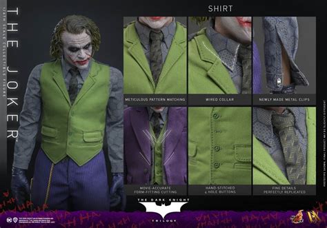 The Joker The Dark Knight Hot Toys 1 6 Scale Figure