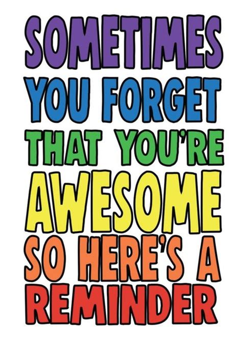 funny cheeky chops   forget  youre awesome card moonpig