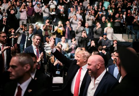 Donald Trump to Attend UFC Fight in Las Vegas - The New York Times