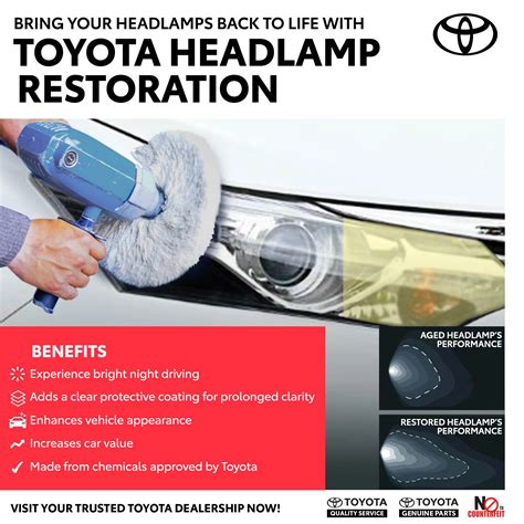 Toyota Headlamp Restoration Toyota Motor Philippines