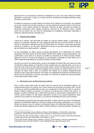 Metodolog A Para El An Lisis De Coyuntura Pdf