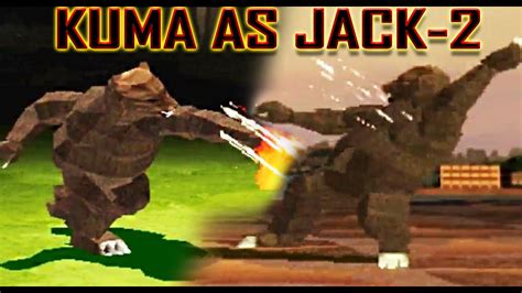 Tas Kuma With Jack S Moves Gameplay Tekken Arcade Version