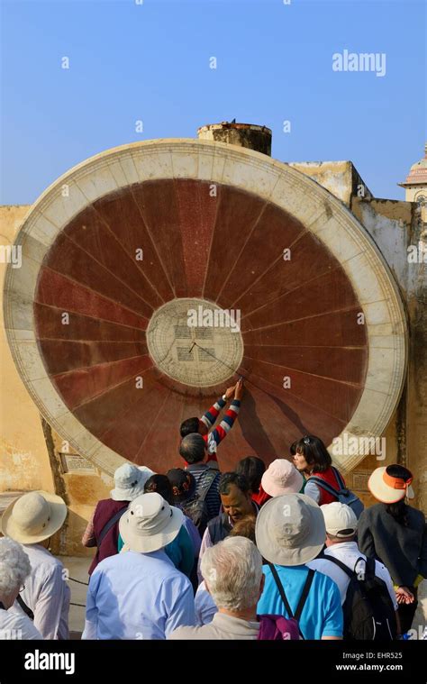 India Rajasthan Jaipur Jantar Mantar Astronomical Observatory