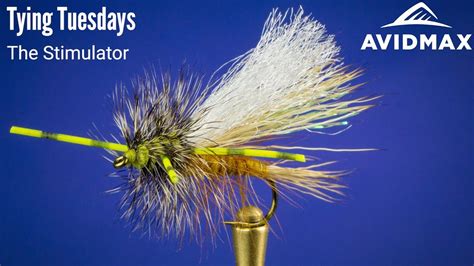 How To Tie A Stimulator Avidmax Fly Tying Tuesday Tutorials Youtube