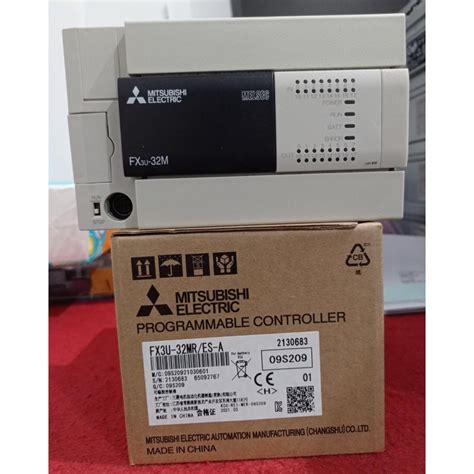 Jual PLC Mitsubishi FX3U 32MR ES A READY STOK Shopee Indonesia