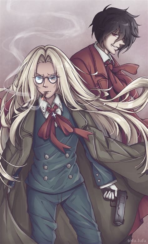 Alucard And Integra Hellsing Hellsing Drawn By Tofu Fufu Danbooru