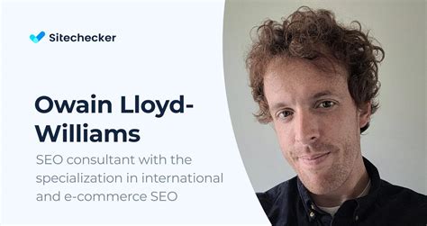 Interview With Owain Lloyd Williams Seo Consultant With