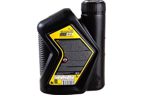 Моторное масло РОСНЕФТЬ Magnum Racing 5W-40 (РНПК) SN/A3/B4 синт. кан ...