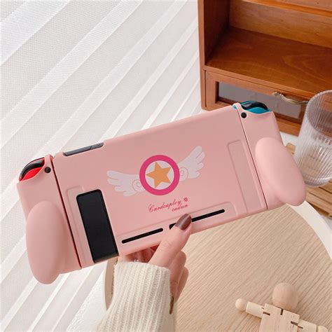 Pink Nintendo Switch Case Switch Shell Nintendo Switch Skin Etsy