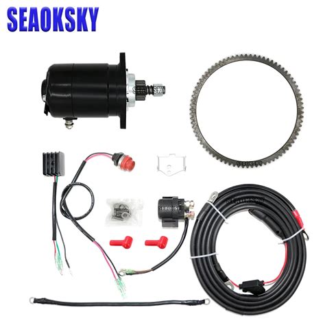 Electric Start Conversion Kit For Tohatsu M25 M30 More 2 Stroke 25hp 30hp Outboard Engine