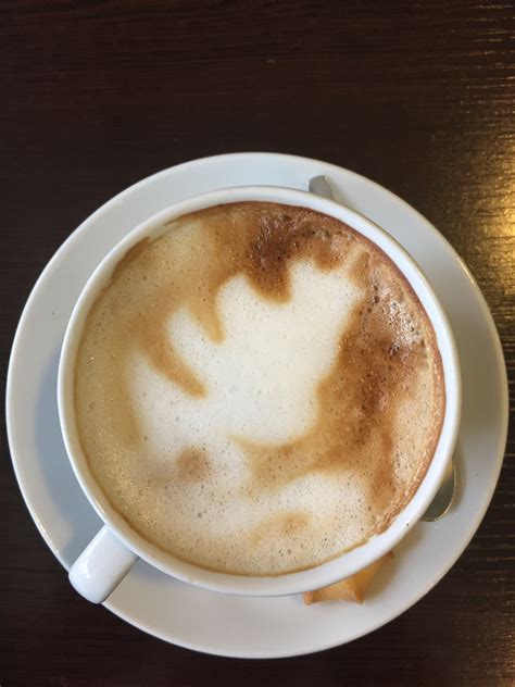 Gambar Kafe Manis Pagi Restoran Latte Cappuccino Hidangan