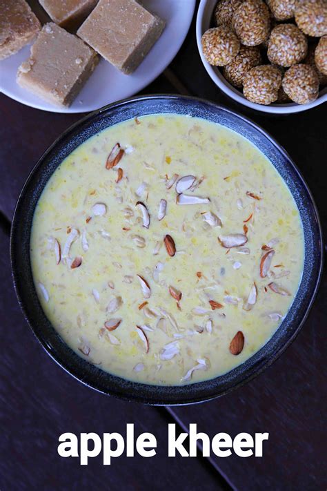 Apple Kheer Recipe Apple Ki Kheer Seb Ki Kheer Apple Payasam