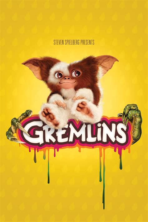 Gremlins Movie, Yellow, Cute Poster - Etsy