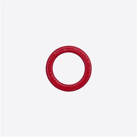 Anneau soutien gorge métal rose framboise Mercerie lingerie Cécile DIY