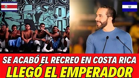 Impactante Nayib Bukele Llega A Costa Rica Con Un Plan Secreto Para