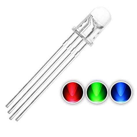 Led Rgb Cathode Pin Mm Most Electronics