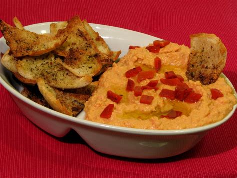 Red Pepper Hummus - FLAVORFUL JOURNEYSFLAVORFUL JOURNEYS