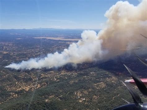 Photos Mountain Fire Acreage Stays At 600 Calfire Reports 40