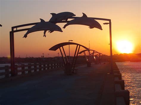 Vilano Pier | Florida vacation, Day trips, St. augustine