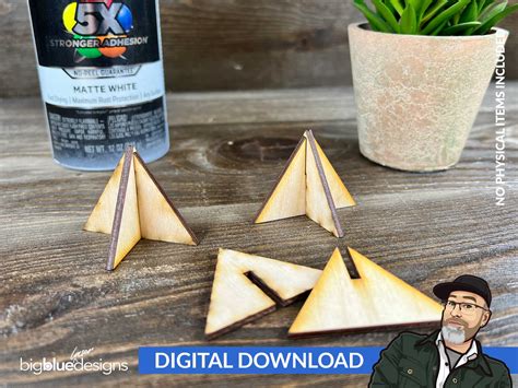 Paint Triangles – Big Blue Laser Designs