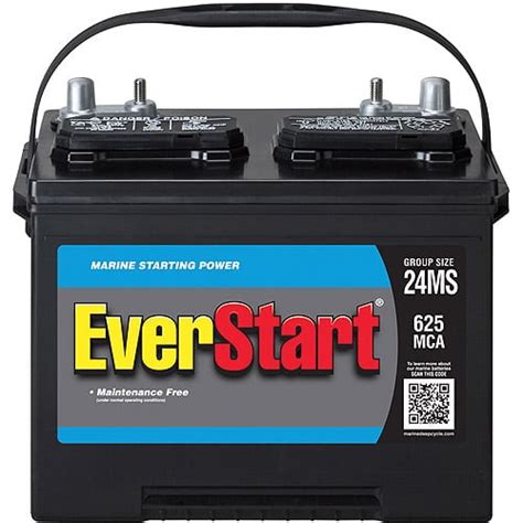 Everstart Marine Battery Group Size 24ms