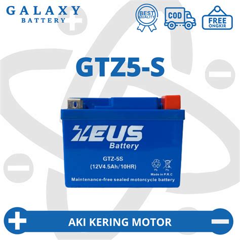 Jual Aki Motor Honda Scoopy GTZ5S Aki Gel Aki MF Aki Kering Zeus High