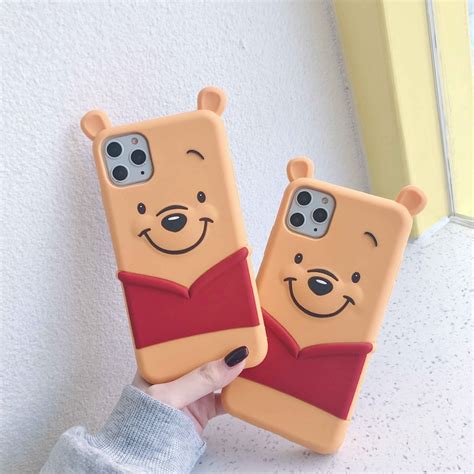 Pooh Bear Case For Iphone Pro Pro Max Xs Max Xr X S Plus