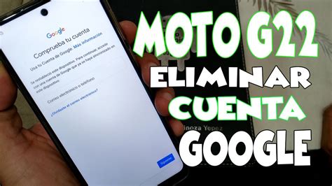 Moto G Eliminar Cuenta Google Sin Instalar Aplicaciones Anddroid