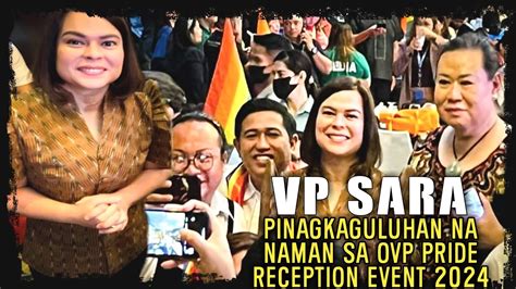 Vp Inday Sara Sinalubong Ng Sobrang Daming Tao At Naka Abang Na Ang Mga