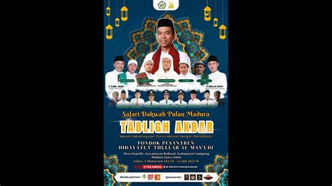 Ceramah Terbaru Ust Abdul Somat D E S H Ph D Di Pulau Madura Ds