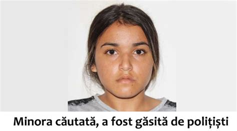 Minora de 15 ani dată dispărută a fost găsită de polițiști