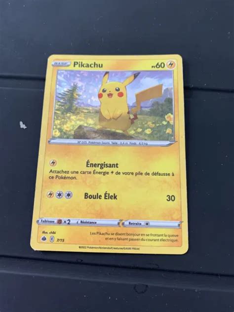 Carte Pok Mon Pikachu Holo Mcdonalds Mcdo Eur Picclick Fr