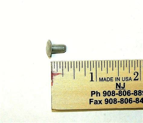 316 X 38 Mod Brazier Head Solid Aluminum Rivet 1100f Soft 50 Pcs Ebay