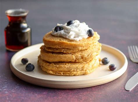 Fluffy Oat Flour Pancakes Recipe