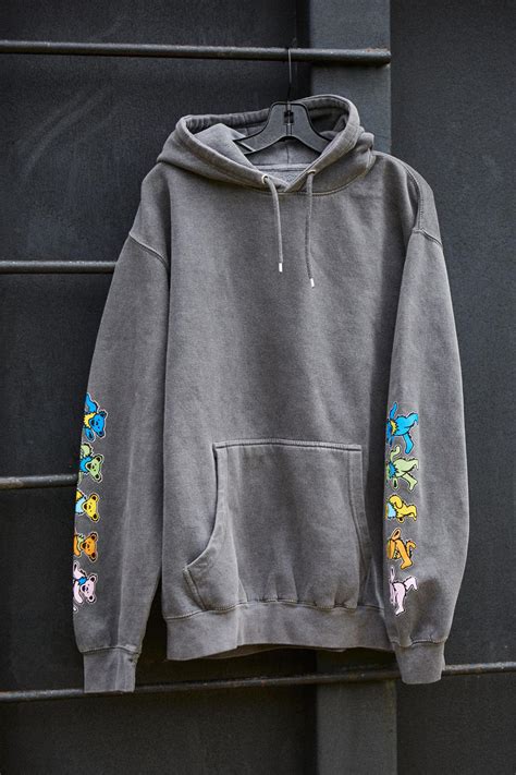 Grateful Dead Dancing Bear Hoodie Sweatshirt Urban Outfitters 台灣