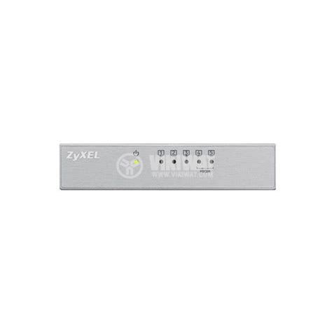 Fast Ethernet Switch With 5 Ports Zyxel Es 105a V3 Vikiwat