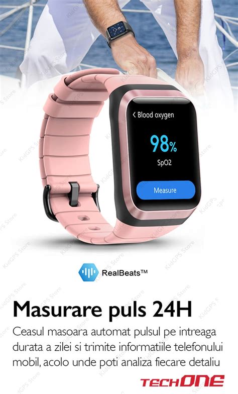 RESIGILAT Ceas Smartwatch Barbati TechONE SD2 Explorer 1 7 Inch IPS