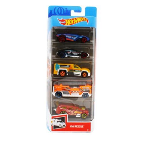 Hot Wheels 5 Pack HW Rescue 1 Kroger