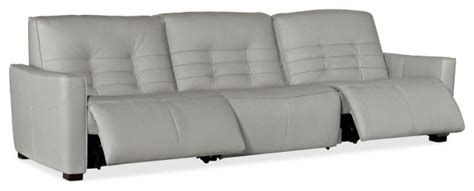 Reaux Power Recline Sofa With Power Recliners Contemporary Sofas