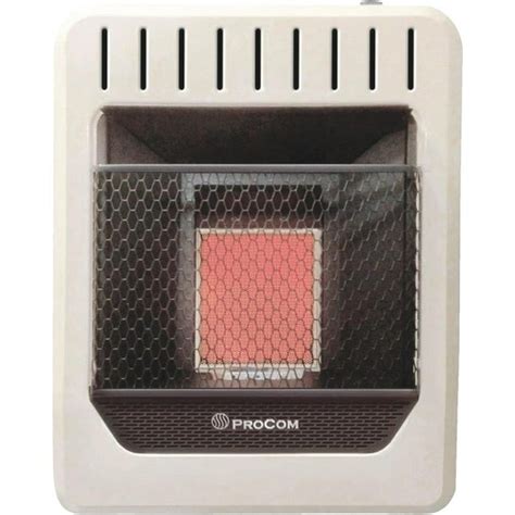 Procom Heating Natural Gas Ventless Infrared Plaque Heater 10 000 Btu Model Mn1phg Walmart