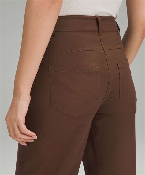 Lululemon City Sleek Pocket High Rise Wide Leg Pant Full Length