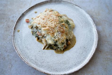 Lasagnes de blettes La crème de la burrata