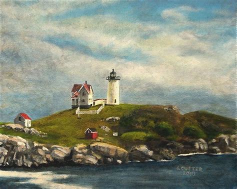 Solve Cape Neddick Lighthouse Jigsaw Puzzle Online With Pieces