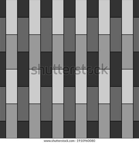 Seamless Brickwall Pattern Bricks Cladding Wall Stock Vector Royalty Free 1910960080