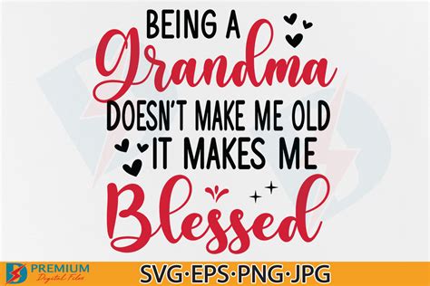 Funny Grandma Quotes Svg Nana Saying Png Graphic By Premium Digital