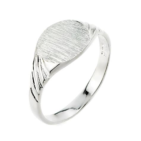 925 Sterling Silver Signet Mens Ring Made In Usa