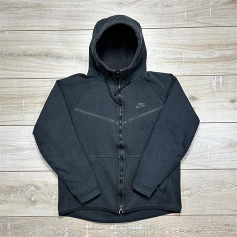 Black Nike Jacket Minor Flaws Shown In The Pictures Depop